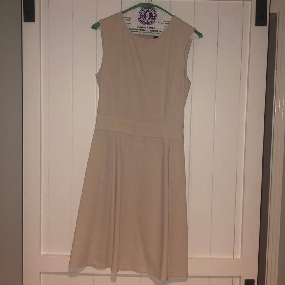 BCBG Crepe Sleeveless Dress
